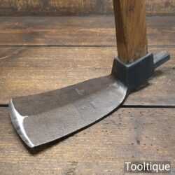 Vintage Brades & Co Carpenter’s No: 2 Adze 28 ½” Hickory Handle - Refurbished