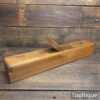 Rare Unusual Vintage W. Marples & Sons 22” Skew Mouthed Beechwood Shooting Plane