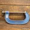 Vintage Record 5” Woodworking G Clamp - Good Condition Ready To Use