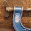 Vintage Record 5” Woodworking G Clamp - Good Condition Ready To Use