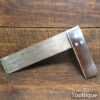 Vintage Marples Carpenters 10 ½” Rosewood & Brass Try Square - Good Condition