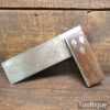 Vintage Carpenters 6” Rosewood & Brass Try Square - Good Condition