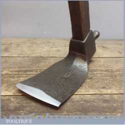 Vintage Sorby Hand Adze With Full Length Handle - Sharpened