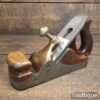 Antique Carpenters Scottish Pattern Smoothing Plane With Mahogany Infill