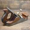 Antique Carpenters Scottish Pattern Smoothing Plane With Mahogany Infill