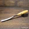 Vintage S.J. Addis Ward & Payne 5/8” Curved Wood Carving Gouge Chisel - Sharpened