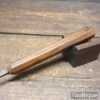 Vintage Thomas Ibbotson 1/4” Straight Wood Carving Gouge Chisel - Sharpened