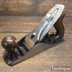 Vintage Stanley England No: 4 Smoothing Plane - Fully Refurbished Ready To Use