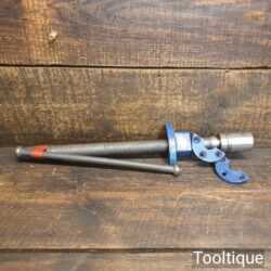 Vintage Record Steel Bench Vice Screw & Plates - Unused Condition