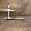 Antique Jewellers Cast Steel Adjustable Piercing Saw - With Blades