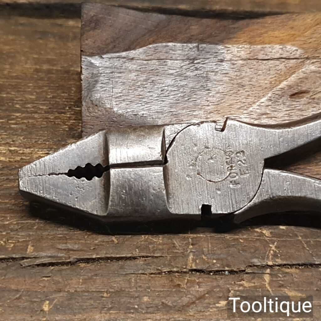 Vintage German 6” General Purpose Pliers Good Condition Tooltique