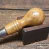 Vintage Cabinet Maker’s Boxwood Handled Turnscrew Screwdriver - Good Condition