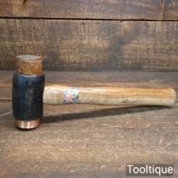 Vintage Draper Copper & Hide Metal Working Hammer - Good Condition