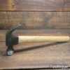 Vintage Cast Steel Claw Hammer Wooden Handle - Good Condition