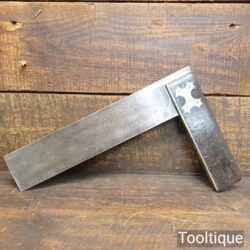 Vintage Carpenters 12” Rosewood & Brass Try Square - Good Condition