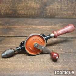 Vintage Stanley No: 803 Double Pinion Egg Beater Hand Drill - Good Condition