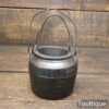 Vintage No: 5 Cast Iron Glue Pot - Good Condition Ready For Use