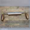 Vintage Marples Cast Steel Drawknife With 8 inch Cutting Blade