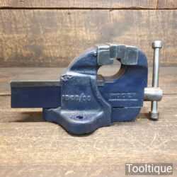 Small Vintage Woden No:186B/00 Engineering Vice With 2 ¼” Jaws - Fully Refurbished