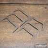 6 No: Hand Forged 3” Joiner's Dogs - Good Condition