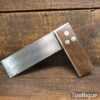 Vintage Spear & Jackson 6 ¼” Mahogany & Alloy Try Square - Good Condition