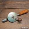 Small Vintage Egg Beater Single Pinion Hand Drill - Good Condition