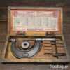 Vintage Boxed Moore & Wright 0” – 2” Imperial Micrometer No: 940 - Good Condition