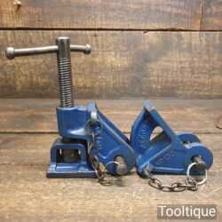 Vintage Pair of Record No: 130 Sash Clamp Heads - Good Condition Ready To Use