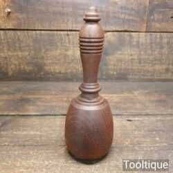 Nice Hard Mahogany 6oz Woodcarving Mallet 3 ½” Head - Unused Condition