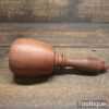 Nice Hard Mahogany 6oz Woodcarving Mallet 3 ½” Head - Unused Condition