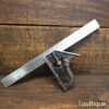 Vintage Rabone Chesterman No: 1901 Cast Steel Adjustable Combination Square - Refurbished