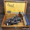 Vintage Boxed Record No: 405 Combination Plough Plane Complete - Fully Refurbished