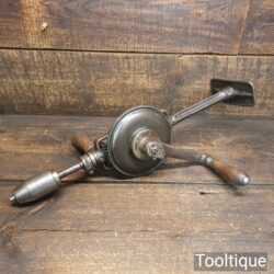 Antique North Bros Mfg. Co USA No: 555 (1878-1946) Yankee 2-Speed Breast Drill - Good Condition