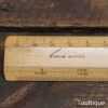 Vintage Engineer’s Boxwood Engine Divided Ruler - Good Condition