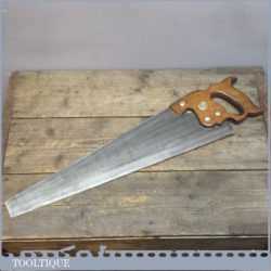 Vintage Philadelphia Disston USA 22” Cross Cut Panel Saw