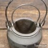 Vintage T. Holcroft & Sons Wolverhampton Cast Iron Glue Pot - Good Condition