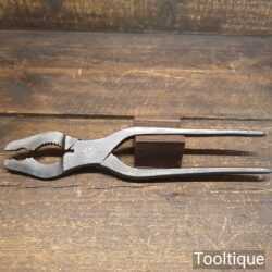 Vintage Pipe Fitter’s 10” Narrow Pliers - Good Working Order Ready To Use