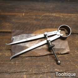 Vintage Brown & Sharpe Mfg Co. USA 5” Inside Steel Spring Dividers - Fully Refurbished