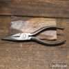 Vintage Elliot-Lucas 5 ½” short needle nose pliers in good used condition.