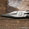 Vintage Elliot-Lucas 5 ½” short needle nose pliers in good used condition.
