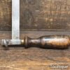 Unusual Antique Jeweller’s Rigid Piercing Saw Ebonised Handle - Good Condition