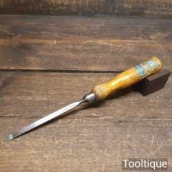 Vintage Robert Sorby Kangaroo Carpenter’s 1/4” Firmer Chisel - Sharpened Honed