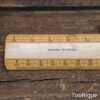 Vintage J. Halden & Co Engineer’s Boxwood Engine Divided Ruler - Good Condition