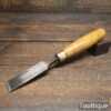 Vintage Brades & Co Carpenter’s 1” Firmer Chisel Boxwood Handle - Sharpened Honed