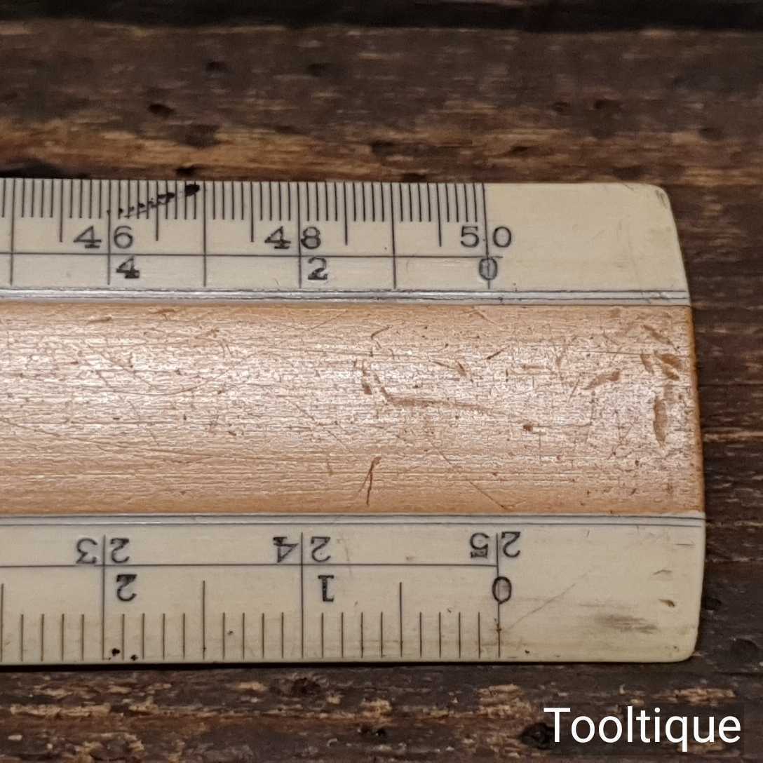 Vintage Anker Engineer’s Engine Divided Ruler – Good Condition | Tooltique