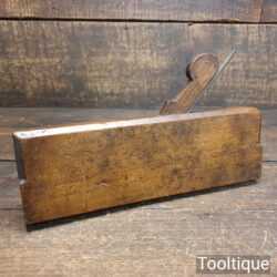 Rare Antique 18th Century T. Marsh 1784-1807 Square Ovolo Beechwood Moulding Plane