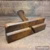 Rare Antique 18th Century T. Marsh 1784-1807 Square Ovolo Beechwood Moulding Plane