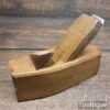 Vintage Carpenter’s 6” Beechwood Smoothing Block Plane - Lapped Flat
