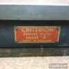 Vintage Criterion Grade-A 12” x 8” Cast Steel Surface Plate - Good Condition