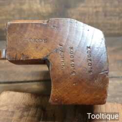 Rare Antique Stokoe c.1817-1840 No: 30 Round Beechwood Moulding Plane
